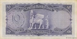 10 Dinars IRAQ  1959 P.055b XF+