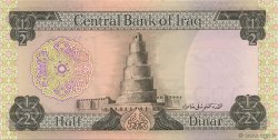1/2 Dinar IRAK  1973 P.062 SUP+
