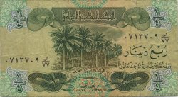 1/4 Dinar IRAK  1979 P.067a SGE