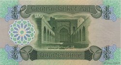 1/4 Dinar IRAK  1979 P.067a SC+