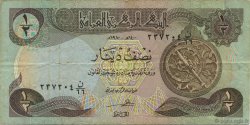 1/2 Dinar IRAK  1980 P.068a BC a MBC
