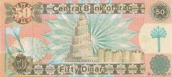 50 Dinars IRAQ  1991 P.075 UNC