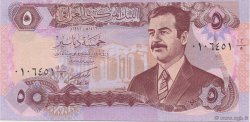 5 Dinars IRAK  1992 P.080a NEUF