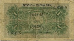 1 Toman IRAN  1913 P.001b G