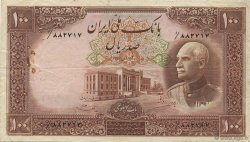 100 Rials IRAN  1942 P.036Ae BB