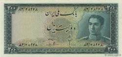 200 Rials IRAN  1951 P.051 NEUF