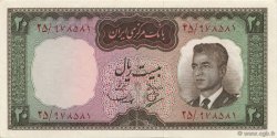 20 Rials IRAN  1965 P.078a UNC