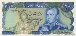 200 Rials IRAN  1974 P.103a UNC-