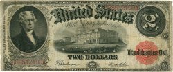 2 Dollars ESTADOS UNIDOS DE AMÉRICA  1917 P.188 BC