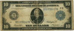 10 Dollars VEREINIGTE STAATEN VON AMERIKA  1914 P.360b SGE