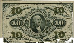 10 Cents VEREINIGTE STAATEN VON AMERIKA  1863 P.108 fVZ
