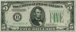 5 Dollars ESTADOS UNIDOS DE AMÉRICA New York 1934 P.429Da MBC+