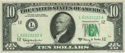 10 Dollars VEREINIGTE STAATEN VON AMERIKA San Francisco 1963 P.445b VZ