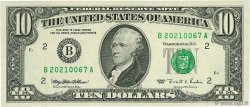 10 Dollars UNITED STATES OF AMERICA New York 1995 P.499 UNC