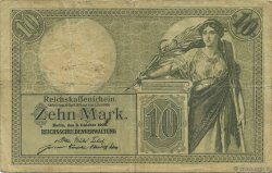 10 Mark ALEMANIA  1906 P.009b BC+