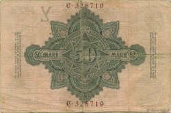 50 Mark ALEMANIA  1906 P.026a BC+