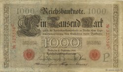 1000 Mark GERMANY  1909 P.039