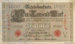 1000 Mark GERMANIA  1910 P.044a