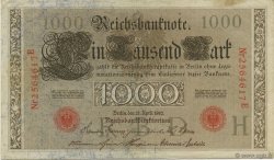 1000 Mark GERMANY  1910 P.044b VF