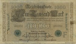 1000 Mark GERMANY  1910 P.045b F