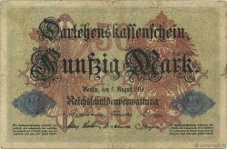 50 Mark GERMANY  1914 P.049a