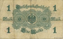 1 Mark GERMANY  1914 P.050 VF