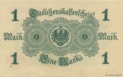 1 Mark GERMANY  1914 P.050 AU