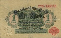 1 Mark GERMANY  1914 P.050 VF
