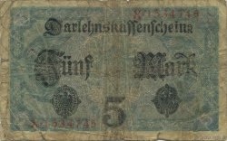 5 Mark GERMANIA  1917 P.056a B