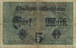 5 Mark GERMANY  1917 P.056a F