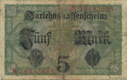 5 Mark GERMANIA  1917 P.056b MB