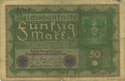 50 Mark GERMANIA  1919 P.066 q.MB