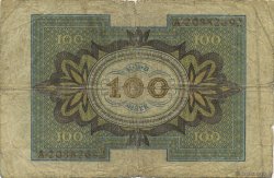 100 Mark GERMANY  1920 P.069b G