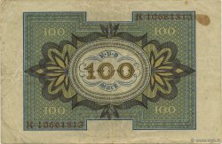 100 Mark DEUTSCHLAND  1920 P.069b SS