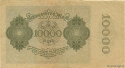 10000 Mark GERMANY  1922 P.072 VF