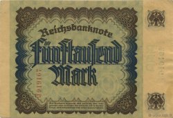 5000 Mark GERMANY  1922 P.077 XF