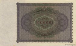 100000 Mark ALEMANIA  1923 P.083a FDC