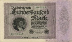 100000 Mark GERMANY  1923 P.083 XF