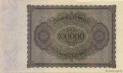 100000 Mark ALEMANIA  1923 P.083 EBC