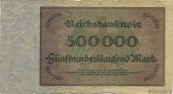 500000 Mark GERMANY  1923 P.088b VG