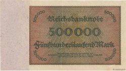 500000 Mark DEUTSCHLAND  1923 P.088b fVZ