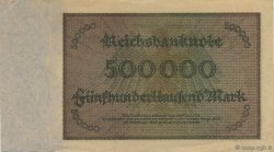 500000 Mark GERMANIA  1923 P.088b AU+