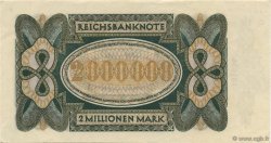 2 Millions Mark DEUTSCHLAND  1923 P.089a fST
