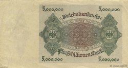5 Millions Mark GERMANY  1923 P.090 XF