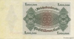 5 Millions Mark GERMANIA  1923 P.090 q.FDC