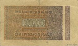 1 Million Mark GERMANY  1923 P.093 F+