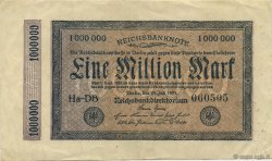 1 Million Mark ALLEMAGNE  1923 P.093 SUP