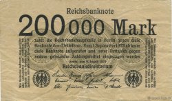 200000 Mark ALLEMAGNE  1923 P.100