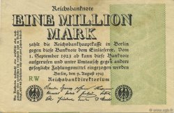 1 Million Mark DEUTSCHLAND  1923 P.102a VZ