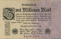 2 Millions Mark GERMANY  1923 P.103 VF